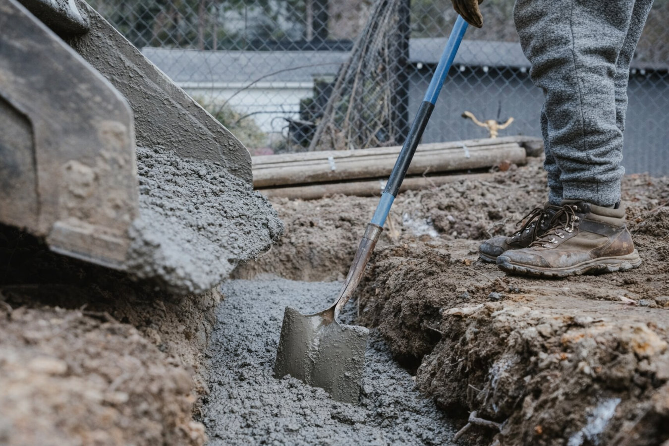 Concrete footings in Simi Valley, CA